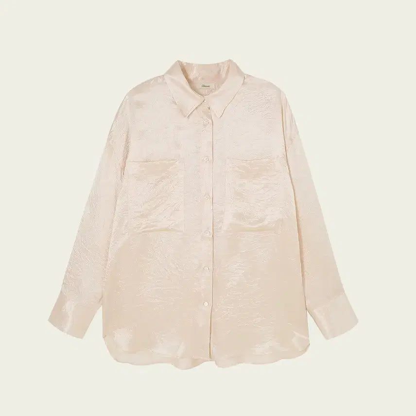 [BUNJANG] Ribbonbit Nova Satin Blouse / 리본빛 Nova satin blouse