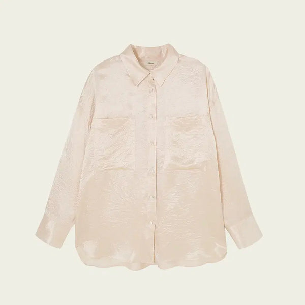 [BUNJANG] Ribbonbit Nova Satin Blouse / 리본빛 Nova satin blouse