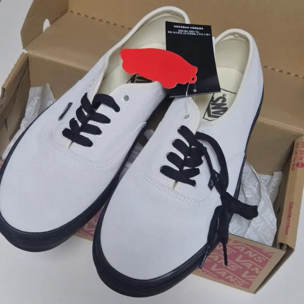 [BUNJANG] Vans Suede Marshmallow/Black Size 280 / 반스 스웨이드 마시멜로/블랙280