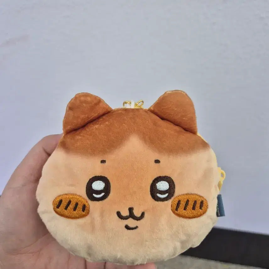 [BUNJANG] Monchhichi Hachiware Bread Pouch Keyring / 먼작귀 하치와레 빵 파우치키링