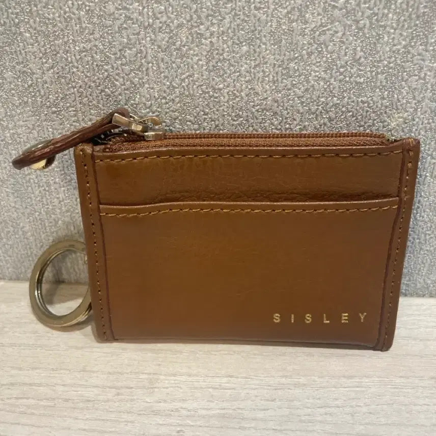 [BUNJANG] Sisley Genuine Leather Card Wallet Coin Purse / 시슬리 소가죽 카드지갑 동전지갑 (가격내림)