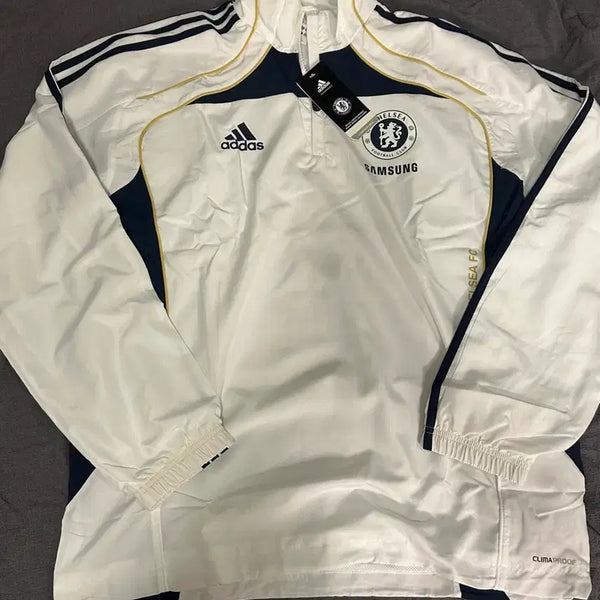 [BUNJANG] Adidas Chelsea FC 10-11 Season Half-Zip Jacket XL / [XL] 아디다스 10-11 첼시 FC 반집업 자켓