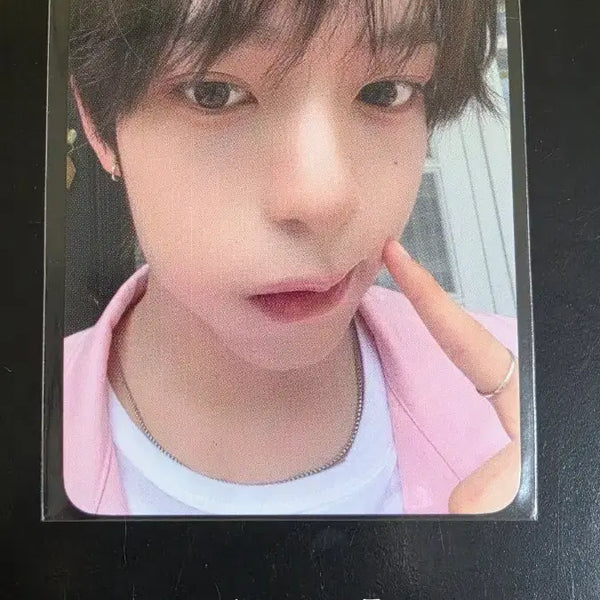 [BUNJANG] A9OU Withmuu Exclusive Photocard (Ball Pinch) / 아홉 즈언 위드뮤 특전 볼콕