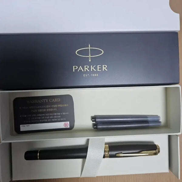 [BUNJANG] Parker Urban Core Muted Matte Black Fountain Pen / 파카 어번 코어 뮤티드 매트블랙 만년필
