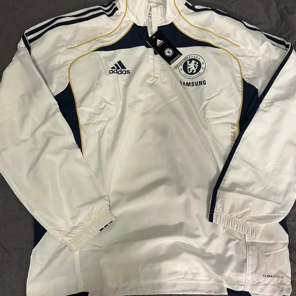 [BUNJANG] Adidas Chelsea FC 10-11 Half-Zip Jacket (Size M) / [M] 아디다스 10-11 첼시 FC 반집업 자켓