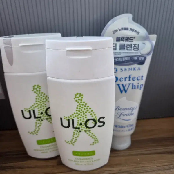 [BUNJANG] Uruos Skin Milk 200ml (2x) & Senka Perfect Whip Cleanser White Clay Bundle Set / (일괄) 우르오스 스킨밀크 200ml 2개 & 센카 퍼펙트휩 클렌저 화이트클레이