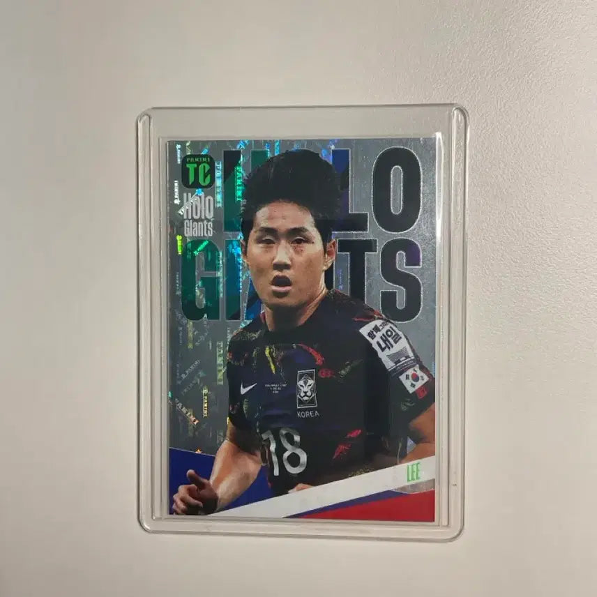 [BUNJANG] Kangin Lee Holo Giants Trading Card / 이강인 holo giants