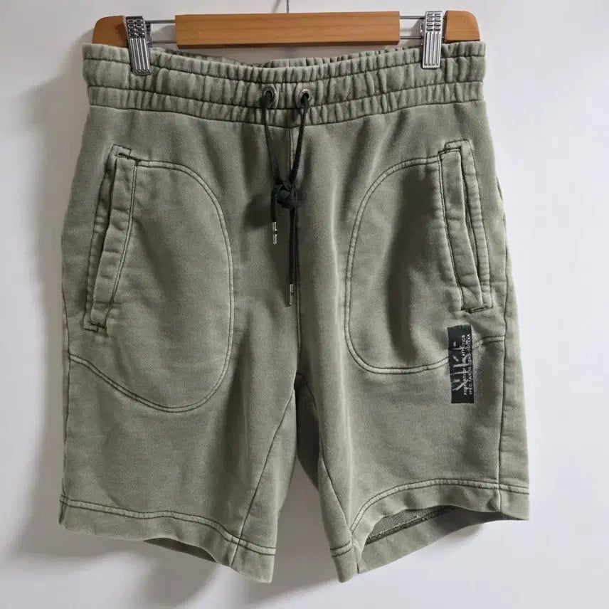 [BUNJANG] Nike Vintage Pigment Washed Sweat Shorts (Khaki) / [M] 나이키 빈티지 피그먼트 스웨트 쇼츠 반바지 (카키) / 나이키코리아 정품