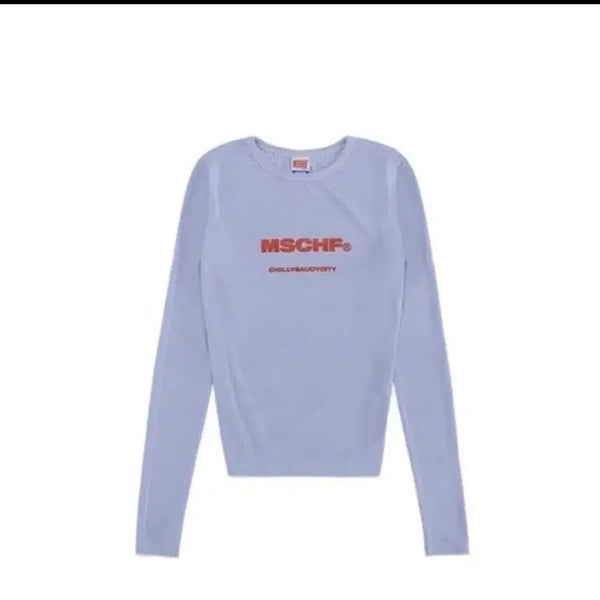 [BUNJANG] MSCHF Long Sleeve T-Shirt Lavender M / 미스치프 MSCHF 긴팔티 M 라벤더