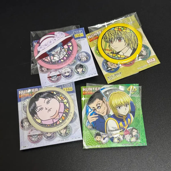 [BUNJANG] Hunter x Hunter Jump Shop Can Badge Bundle Set / 헌터헌터 점프샵 캔뱃지 일괄