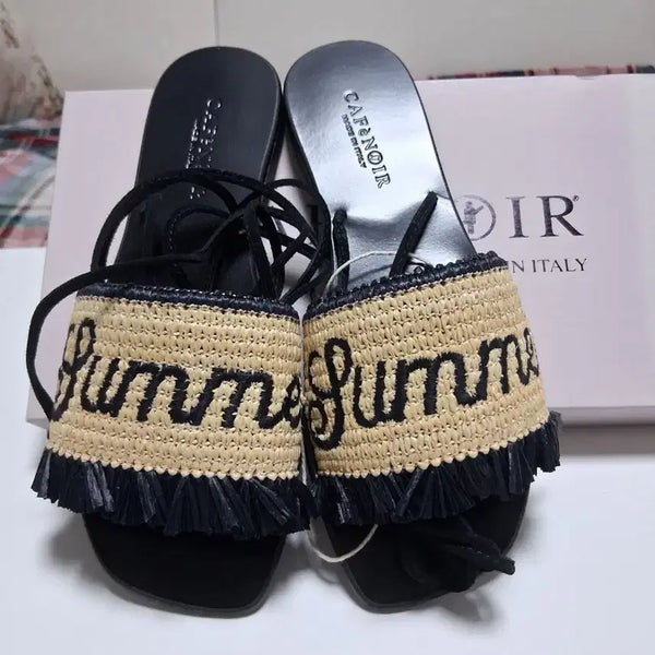 [BUNJANG] Cafe Noah Leather Strap Summer Sandals / 카페노아 샌들 스트랩 샌들 여름 샌들