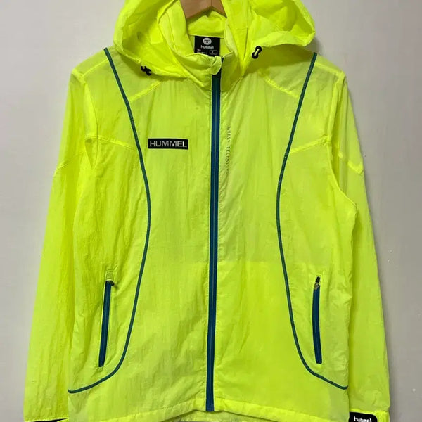 [BUNJANG] Hummel Lightweight Windbreaker Jacket / 100 Hummel 기능성 경량 바람막이 자켓 정품