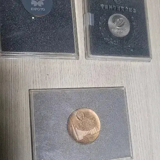 [BUNJANG] 1970/1978 USSR Lenin Birth Centenary & Expo Commemorative Medals 3-Piece Set / 1970년/1978년  EXPO 70 ,레닌탄생 100주년 기념주화 3종 일괄