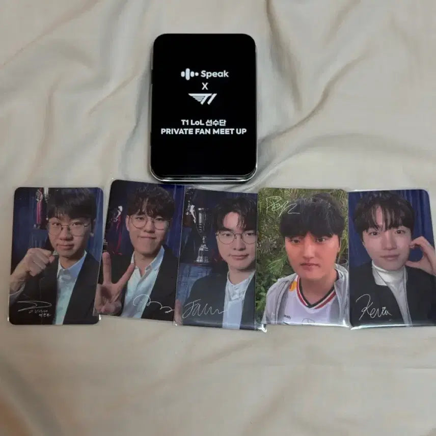 [BUNJANG] T1 Speak Limited Edition Photocard Set / T1 스픽 포토카드(한정판)