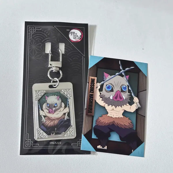 [BUNJANG] Demon Slayer Inosuke Keyring (CGV Limited Edition) / 귀멸의 칼날 CGV 한정 이노스케 키링