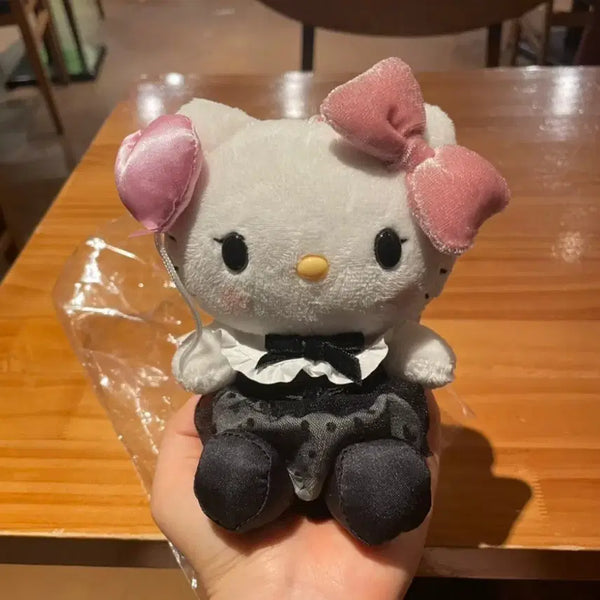 [BUNJANG] Sanrio Hello Kitty Lace Chiffon Mascot Holder Keyring Plush / 산리오 레이스 쉬폰 헬로키티 마스코트홀더 키링 인형
