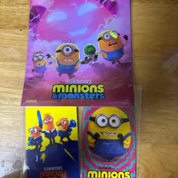 [BUNJANG] Minions & Monsters Minions 2: The Rise of Gru Art Card & Original Ticket Bundle / 미니언즈 & 몬스터즈 미니언즈2 슈퍼배드4 아트카드 오리지널 티켓 일괄 판매합니다