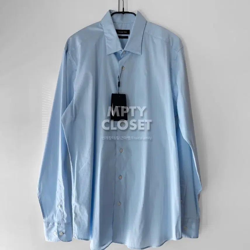 [BUNJANG] Massimo Dutti Sky Blue Shirt L / [L] 마시모두띠 스카이블루 셔츠