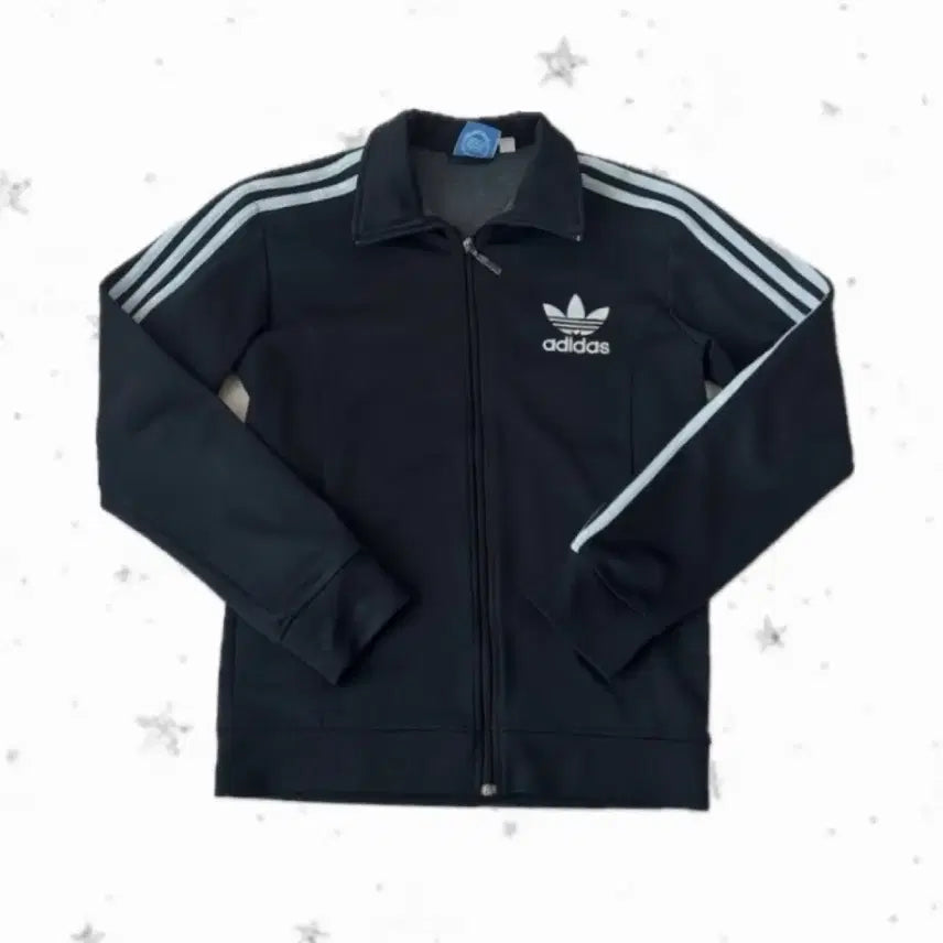 [BUNJANG] Adidas Navy & Sky Blue Track Jacket / 아디다스 네이비&스카이블루
