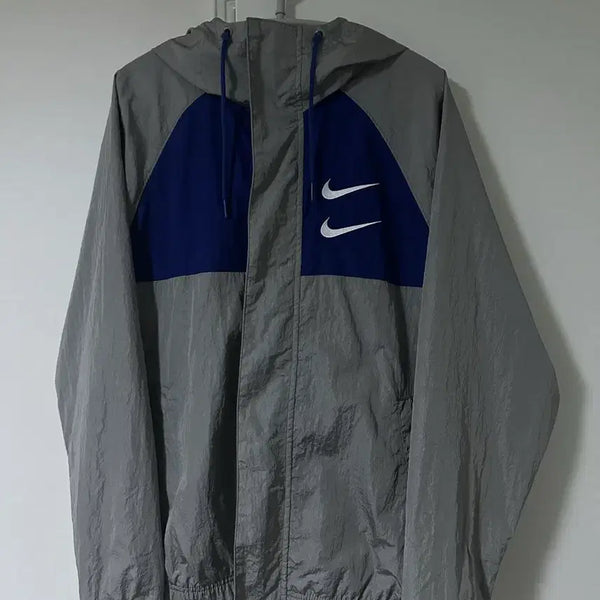 [BUNJANG] Nike Double Swoosh Windbreaker Jacket (M) / 나이키 더블스우시 바람막이 m