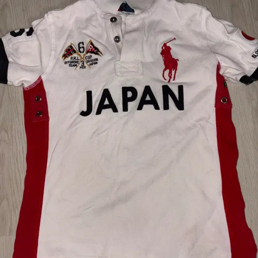 [BUNJANG] Polo Ralph Lauren Big Pony Japan Print Short Sleeve T-Shirt Size S / 폴로 치프키프 셔츠 빅포니 재팬 반팔