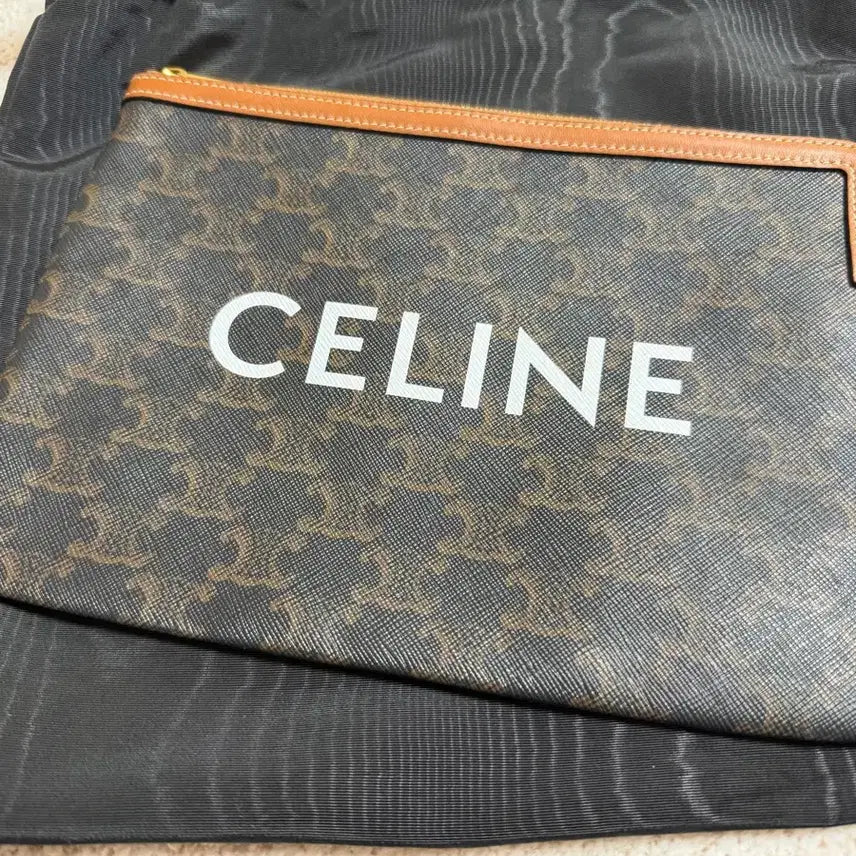 [BUNJANG] Celine Triomphe Pouch / 셀린느 트리옹프 파우치