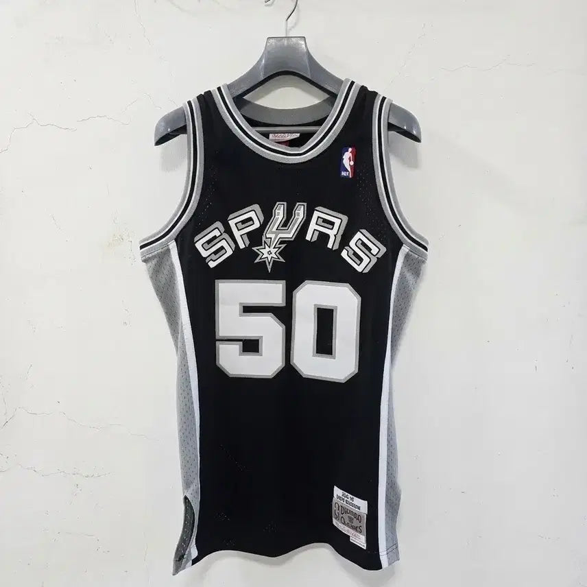 [BUNJANG] Mitchell & Ness San Antonio Spurs David Robinson #50 Hardwood Classic Swingman Jersey (S) / 미첼앤네스 스퍼스 데이비드 로빈슨 50번 유니폼 S