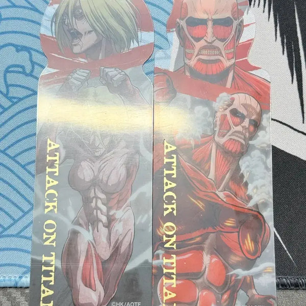 [BUNJANG] Attack on Titan Bookmark Bundle / 진격의 거인 책갈피 일괄
