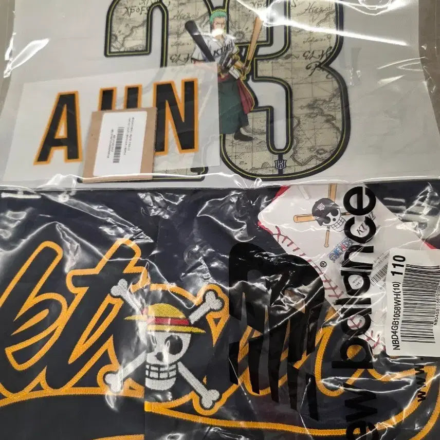 [BUNJANG] KT Wiz x One Piece Authentic Uniform (Size 110) - An Hyun-min Marking Kit / KT wiz 원피스 어센틱 유니폼 110, 마킹키트 안현민