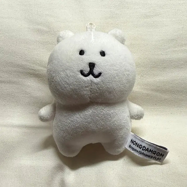 [BUNJANG] Nongdamgom 8cm Doll Keychain / 농담곰 8cm 인형 키링