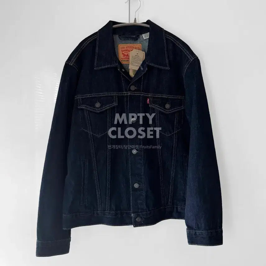 [BUNJANG] Levi's Type 3 Denim Trucker Jacket Indigo / 리바이스 타입3 데님트러커 인디고 72334-0134