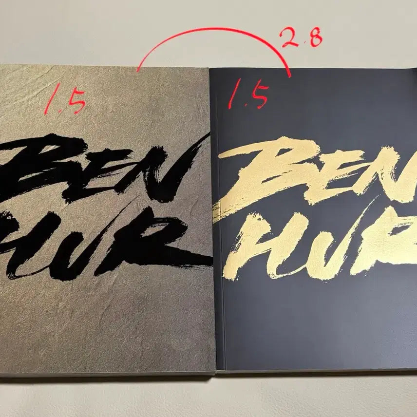 [BUNJANG] Ben-Hur Musical 2023 Program Book (Standard & Special Edition) / 벤허 2023 시즌 일반 버전 / 스페셜 버전 프로그램북 팝니다