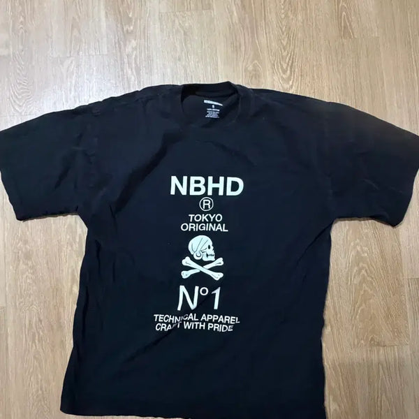 [BUNJANG] Neighborhood Skull Short Sleeve T-Shirt Size S / 네이버후드 스컬 반팔 숏슬리브 s사이즈