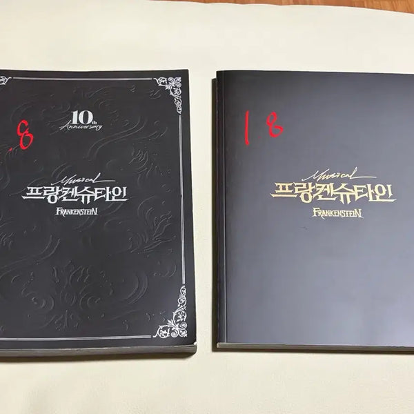 [BUNJANG] Musical Frankenstein 10th Anniversary & Standard Program Book Set / 뮤지컬 프랑켄슈타인 프로그램북 양도 (2024년도)