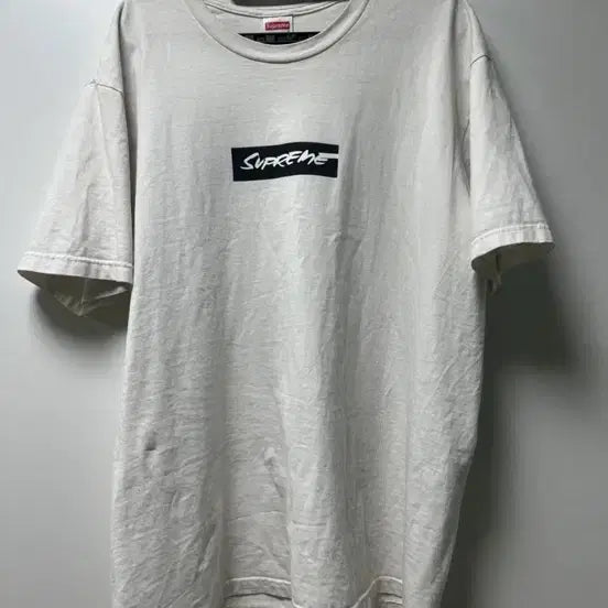 [BUNJANG] Supreme Futura Box Logo T-Shirt White 24SS / 슈프림 퓨추라 박스로고 티셔츠 화이트 24SS