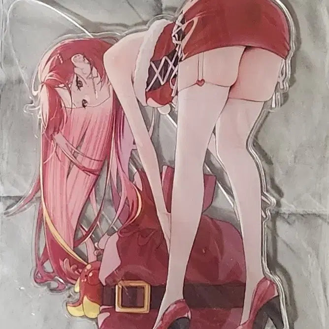 [BUNJANG] Stellive Akane Rize Santa Acrylic Stand / 스텔라이브 아카네리제 산타 아크릴 스탠드