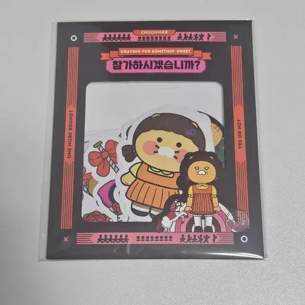 [BUNJANG] Squid Game Collaboration Sticker Set / 오징어게임 스티커