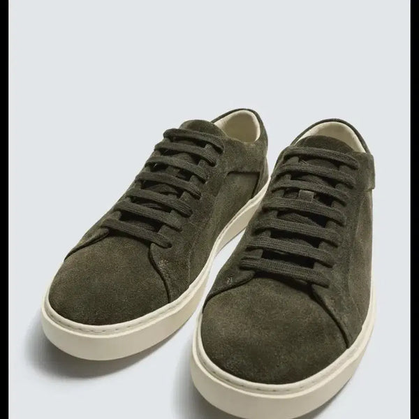 [BUNJANG] Zara Leather Sneakers / <미착용 새상품> ZARA 자라 레더 스니커즈, 275