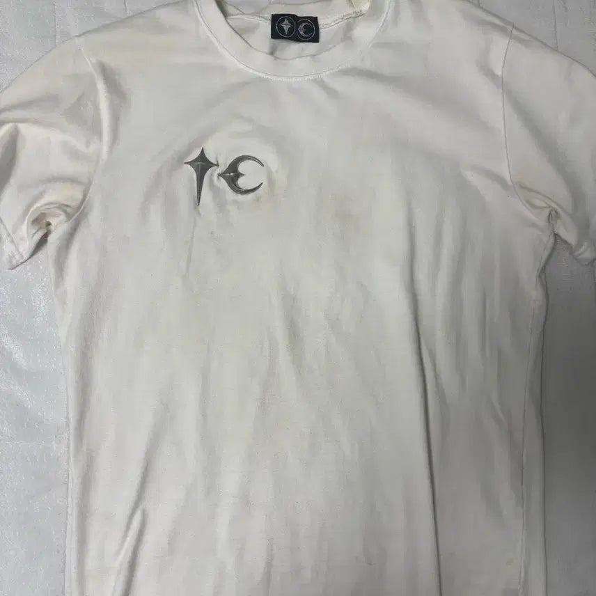 [BUNJANG] THUGGEE White T-shirt Size 1 / 떠그 반팔 1사이즈