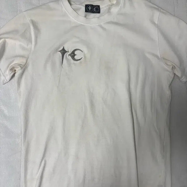 [BUNJANG] THUGGEE White T-shirt Size 1 / 떠그 반팔 1사이즈
