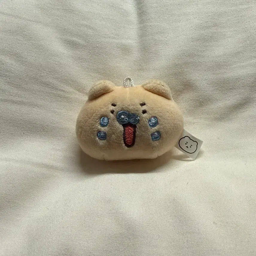[BUNJANG] Manggeureojin Gom MangGom Face Plush Keychain / 망그러진곰 망곰이 얼굴 인형 키링