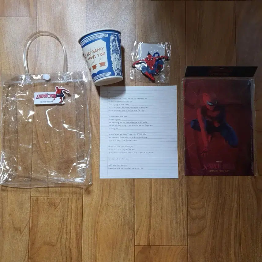 [BUNJANG] Spider-Man Premiere Merchandise Set / 스파이더맨 시사회 굿즈