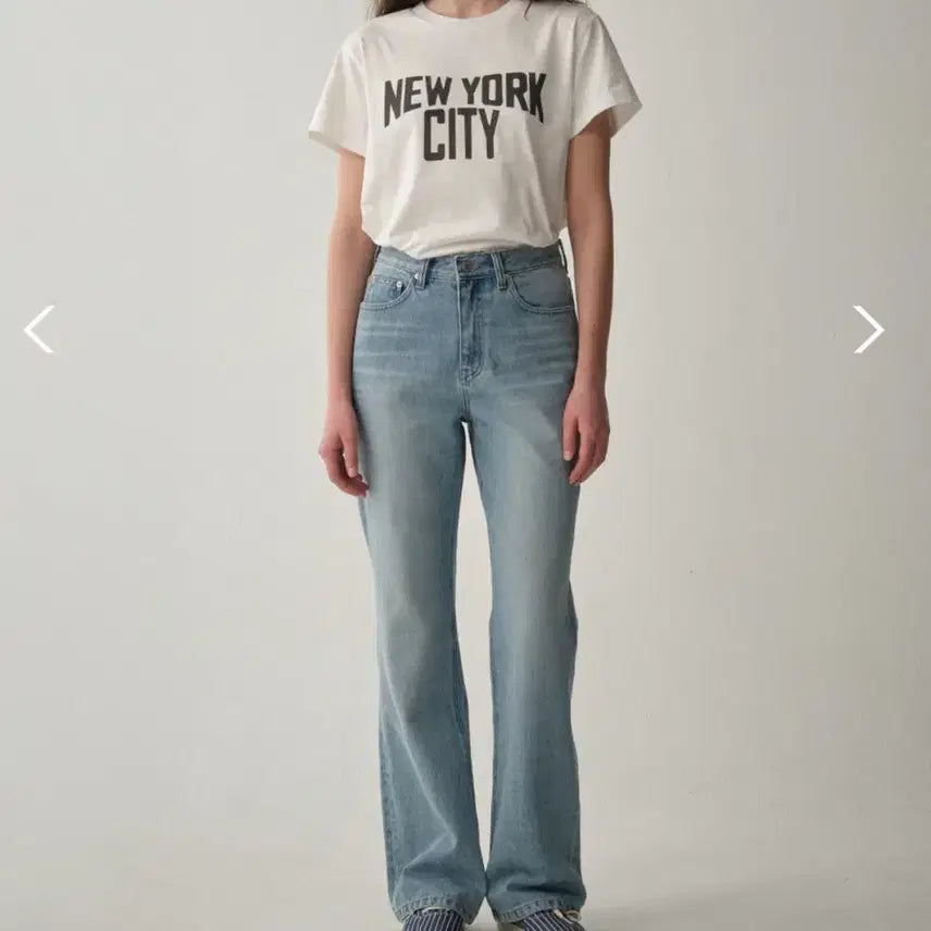 [BUNJANG] Prevail Classic Straight Jean (Blue) - Size S / Prevail 프리베일 스트레이트 진 데님 청바지(S)