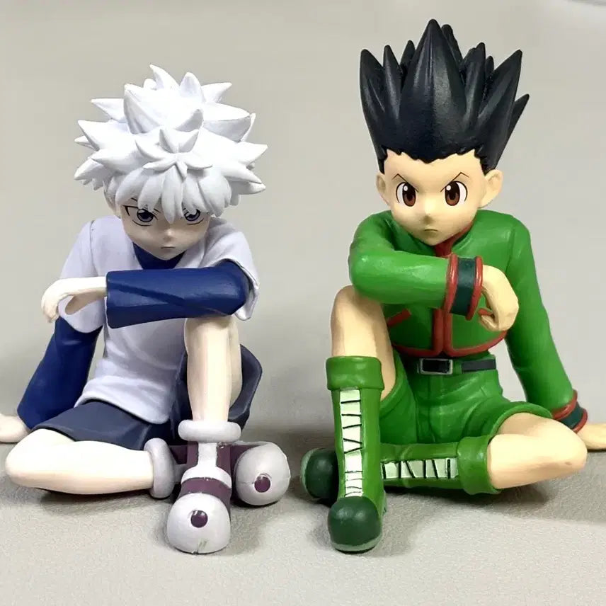 [BUNJANG] Hunter x Hunter Swarasetai Gacha Figures Gon & Killua Bundle Set / 헌터헌터 스와라세타이 가챠 피규어 곤 키르아 일괄