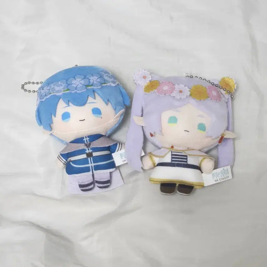 [BUNJANG] Sousou no Frieren Himel & Frieren Flower Crown Doll Bundle Set / 장송의프리렌 눌셋 프리렌 힘멜 화관 인형 누이 일괄 세트