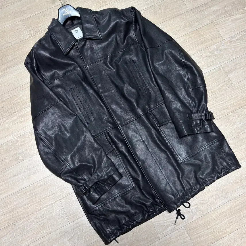 [BUNJANG] Politéru Lambskin Car Coat Size 4 / 폴리테루 램스킨 카코트 4사이즈