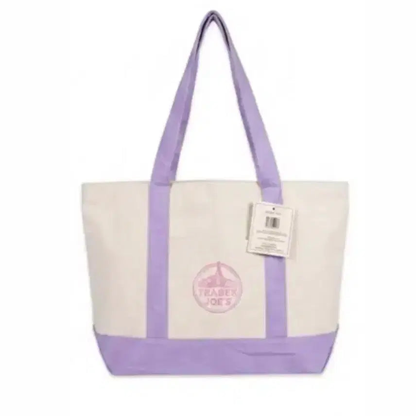 [BUNJANG] Trader Joe's Lavender Large Eco Bag / 반값택포) 트레이더조 연보라 라지 에코백