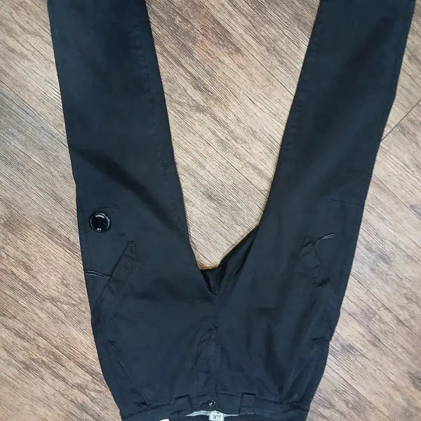 [BUNJANG] C.P. Company Black Cotton Blend Trousers / CP컴퍼니 팬츠(정품