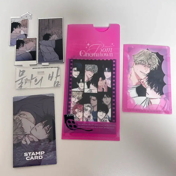 [BUNJANG] Mulgae Bam Acrylic Stand Spring Toon Sticker / 물가의밤 아크릴스탠드 봄툰 스티커