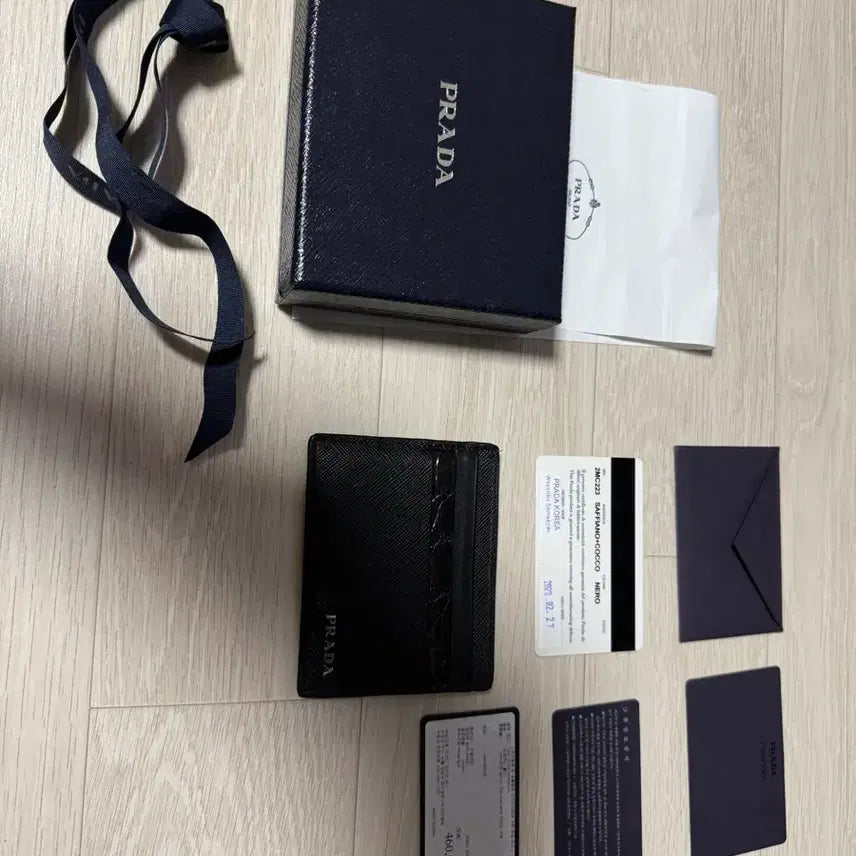 [BUNJANG] Prada Saffiano Card Holder / 프라다 카드지갑 판매합니다.
